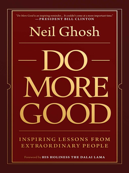Title details for Do More Good by Neil Ghosh - Available